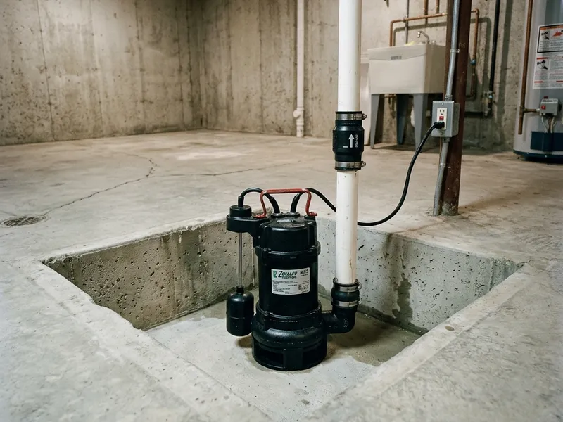 Sump Pump Installation Plumber in Elderon, WI